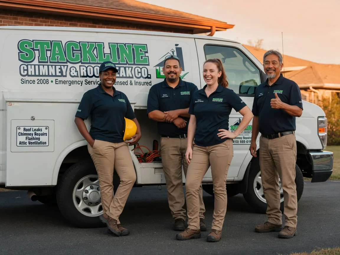 Chimney flashing repair company in Russell, MA